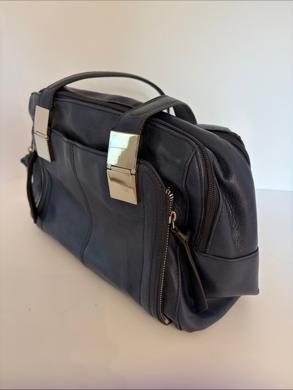 B MAKOWSKY Blue Handbag